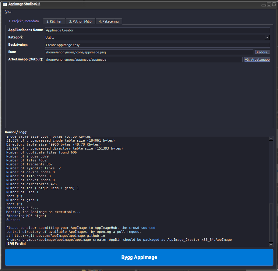 Linux AppImage Creator Ikon