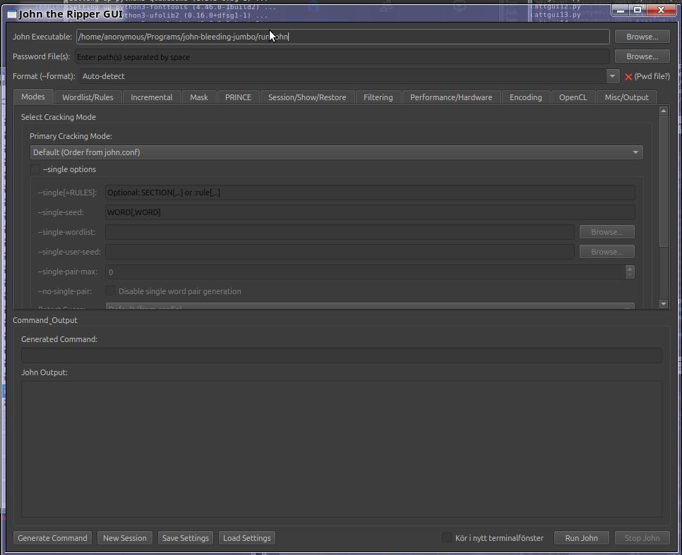 John the Ripper GUI Ikon