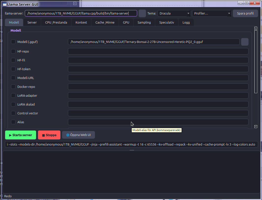 llama-server GUI Ikon